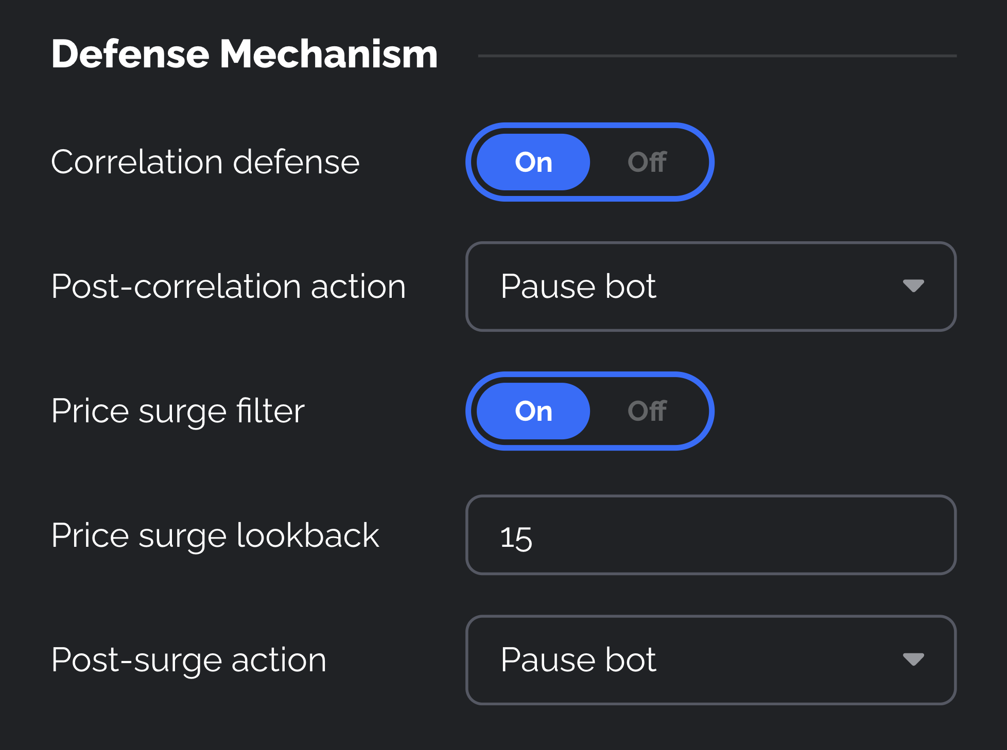 Barcode Defense Mechanisms
