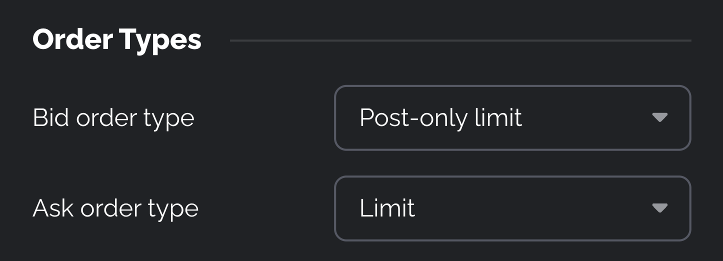 Order types